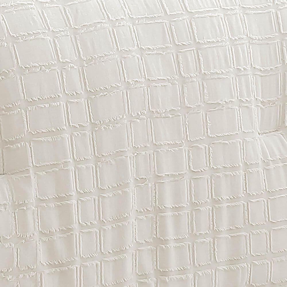 Hallmart Collectibles Kensington 6-Piece Queen Comforter Set in White, , large