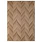 Central Oriental Santorini Parapatch 2" x 3" Tan Area Rug, , large