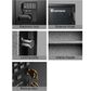 Fortress Large Fireproof and Waterproof Personal Safe in Black, , large