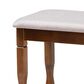 Baxton Studio Corey Dining Bench in Grey/Walnut, , large