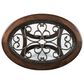 Ashley Norcastle Coffee Table in Dark Brown and Clear, , large