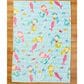 Duke Imports 41" x 57" Pretty Mermaids Baby Blanket in Blue, , large
