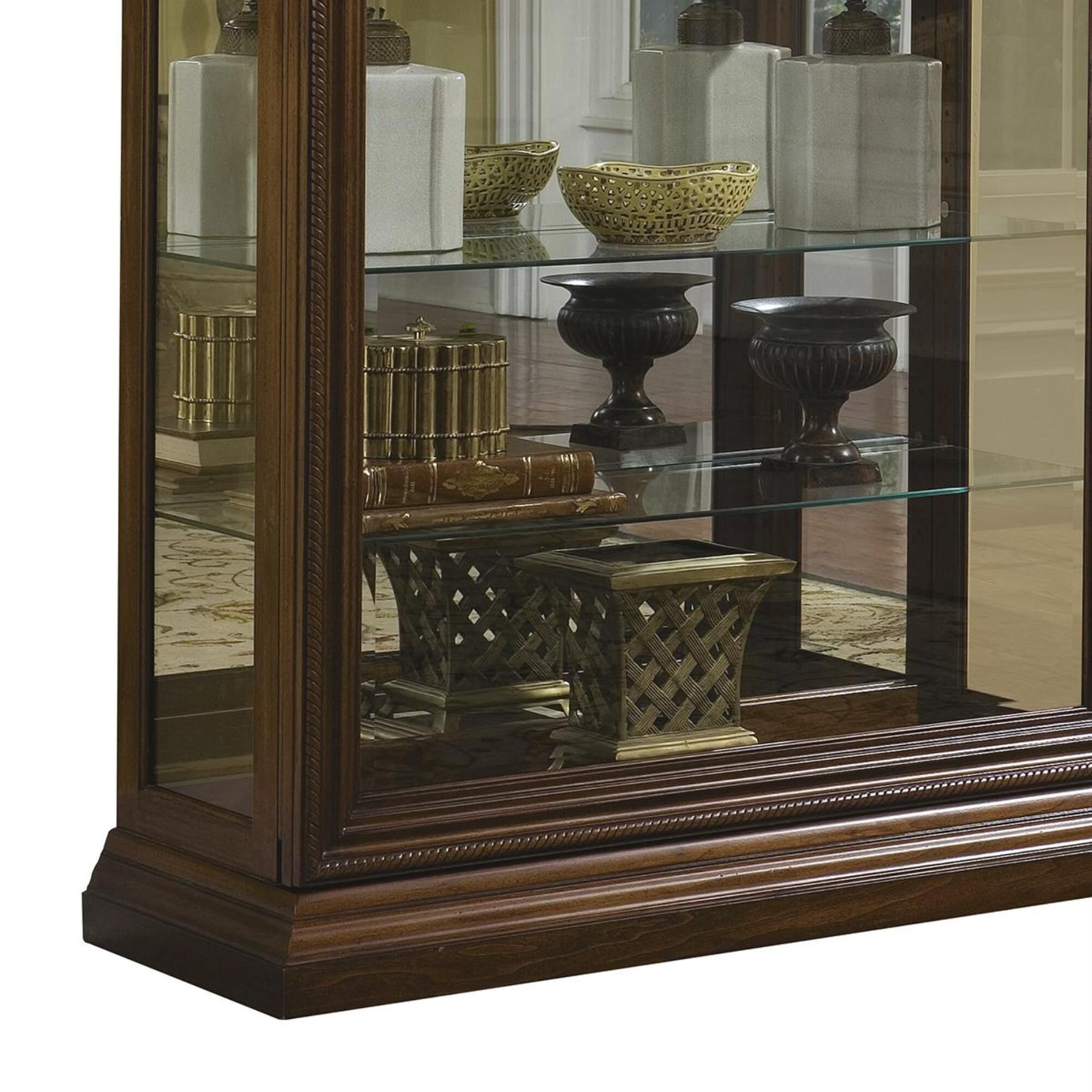 Nebraska furniture mart curio best sale cabinets