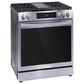 Frigidaire Gallery 2-Piece Kitchen Package with 6 Cu. Ft. Gas Range and 30" Over-The-Range Microwave in Stainless Steel, , large