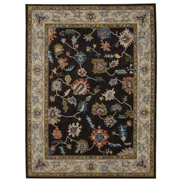 Karastan Pandora Fury 2"4" x 7"10" Charcoal Runner, , large
