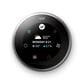 Google Nest Hub (2nd Generation) - Chalk with Nest Learning Thermostat in Polished Steel, , large