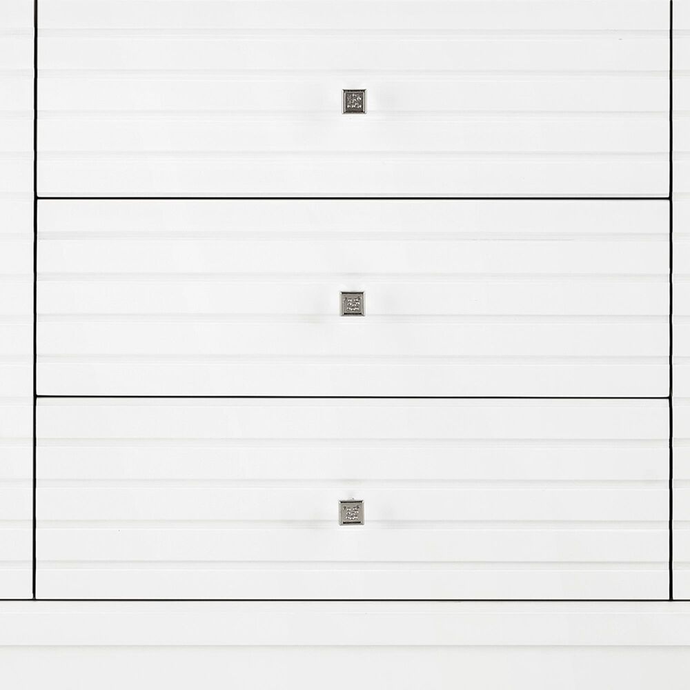 James Martin Linear 72&quot; Double Vanity Cabinet in Glossy White, , large
