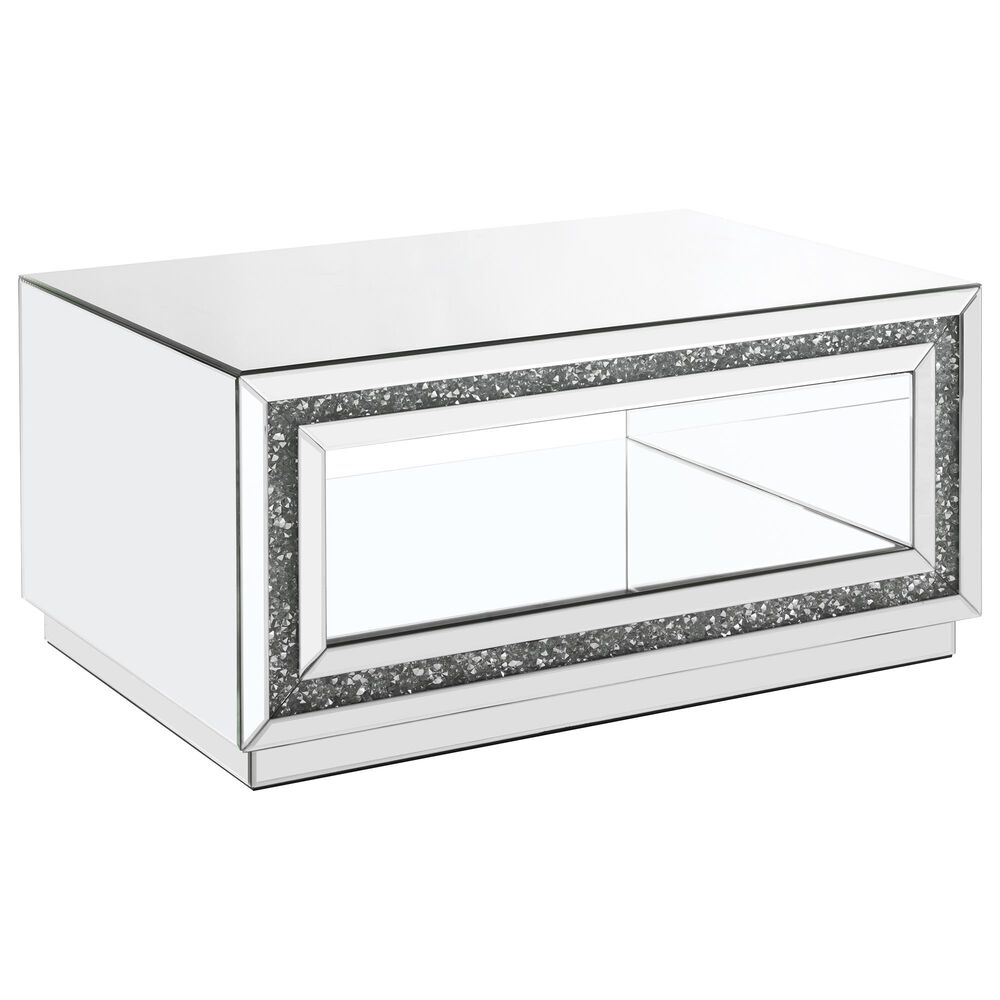 Gunnison Co. Noralie Contemporary Coffee Table in Clear , , large