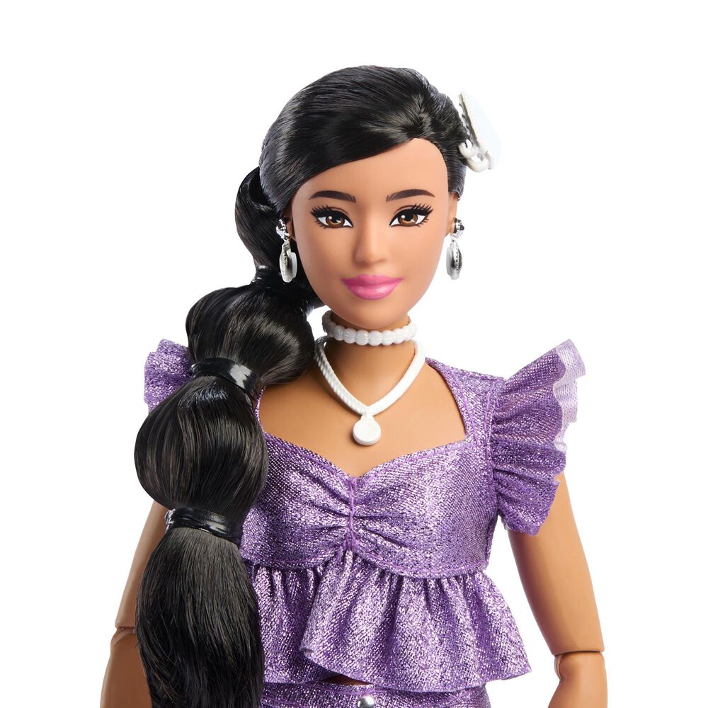 Barbie Deluxe Style - Metallic Outfit Doll No. 8 in Amethyst, Black, White and Silver, , large