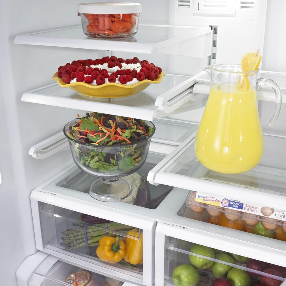 Maytag 25 Cu. Ft. 36In Wide French Door Refrigerator with PowerCold