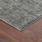 Dalyn Rug Company Soft Essentials Solid Gray 10" x 14" Indoor/Outdoor Area Rug, , large