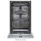 Bosch 800 Series 18" Built In Dishwasher in Panel Ready, , large