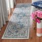 Safavieh Aria 2" x 8" Grey and Blue Runner, , large