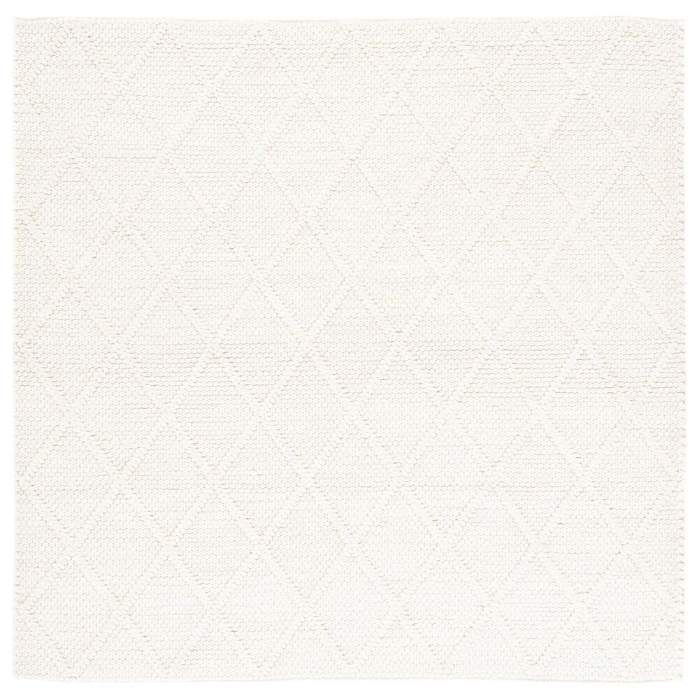 Safavieh Natura NAT310A 6" Square Ivory Area Rug, , large