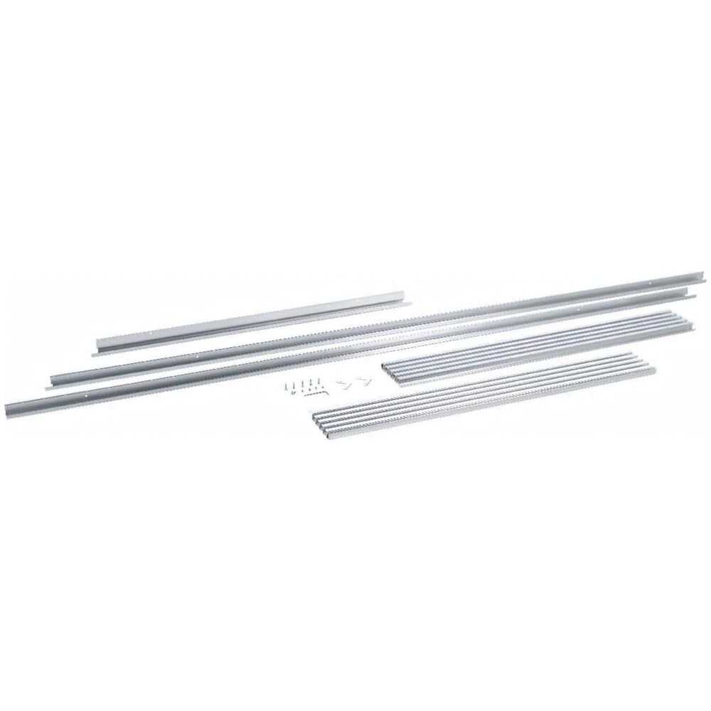 Electrolux 84" Louvered Single Refrigerator Trim Kit in Stainless Steel , , large