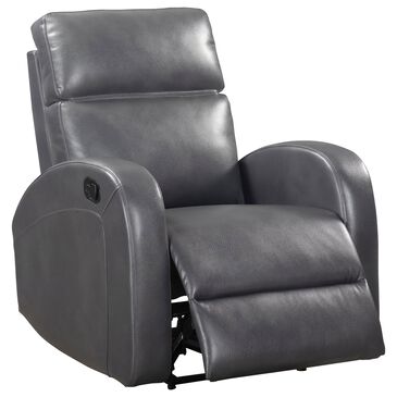 Parker House Devin Manual Recliner in Pebble Grey, , large