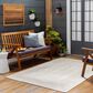 Surya Azalea 8" x 10" Taupe, Medium Gray, Dark Brown and Cream Area Rug, , large
