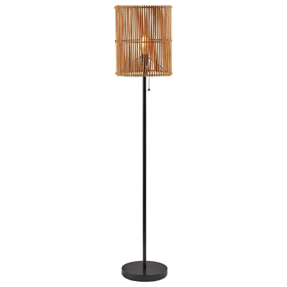 Adesso Cabana Floor Lamp in Dark Bronze, , large