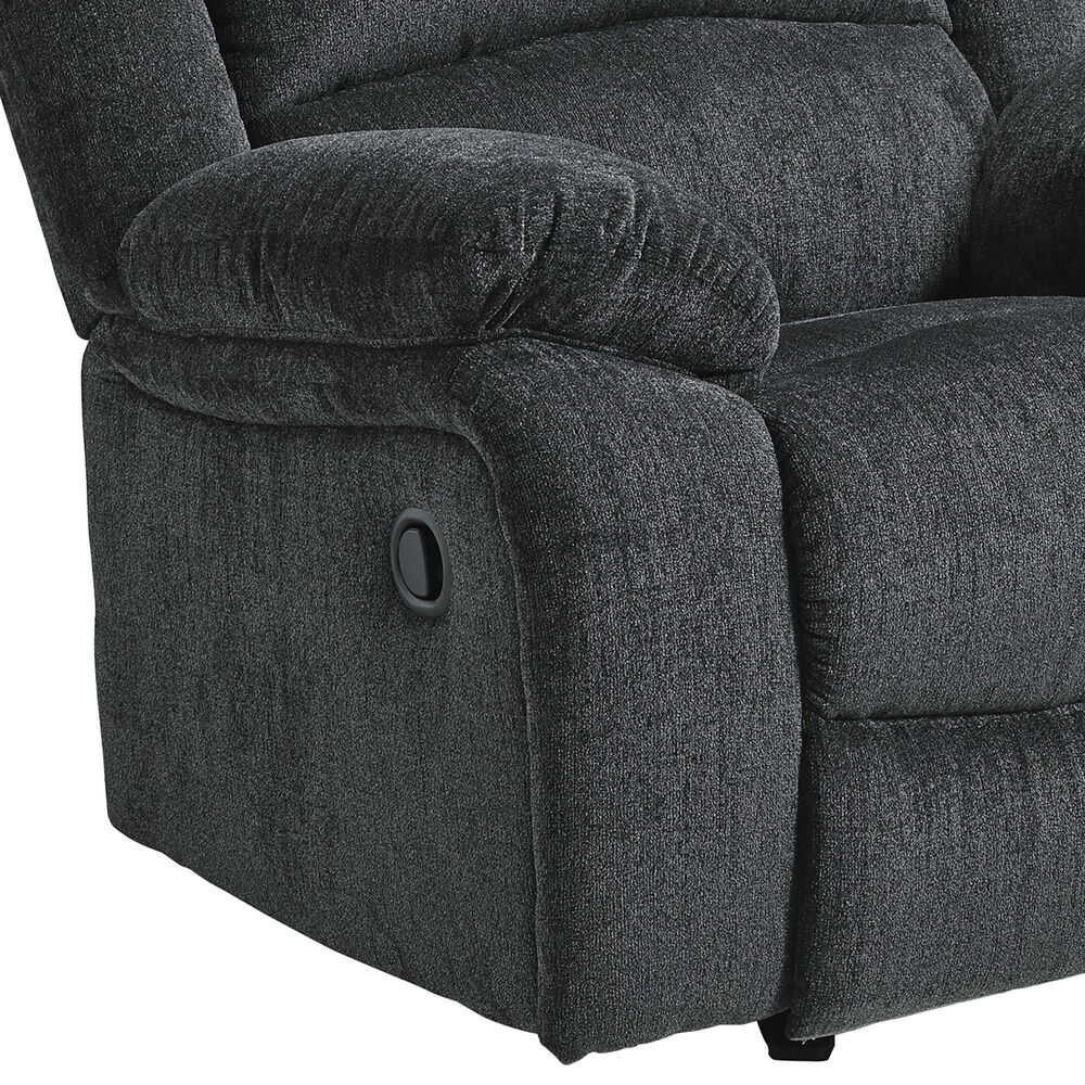 Ashley Draycoll Power Reclining Sofa and Recliner Set in Slate, , large