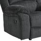 Ashley Draycoll Power Reclining Sofa and Recliner Set in Slate, , large