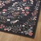 Rifle Paper Co. x Loloi Maison Tuileries 5" x 7"6" Black Area Rug, , large