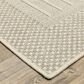 ROW by Oriental Weavers Zarina ZAR04 Beige and Ivory 1"10" x 7"6" Indoor/Outdoor Runner, , large
