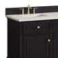 James Martin Vanities Lorelai 60" Double Vanity in Black Onyx with 3 cm Lime Delight Quartz Top, , large
