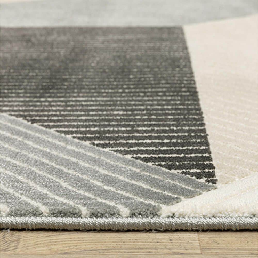 Oriental Weavers Raylan RAY07 5&#39;3&quot; x 7&#39;6&quot; Ivory Area Rug, , large