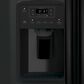 GE Appliances 23 Cu. Ft. Side by Side Refrigerator with Energy Star Certified in Black, , large
