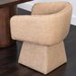 Blue Sun Designs Jonie Dining Swivel Arm Chair in Camel, , large