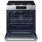 Samsung Bespoke 6.0 Cu. Ft. Smart Slide-In Gas Range with Illuminated Precision Knobs in Stainless Steel, , large