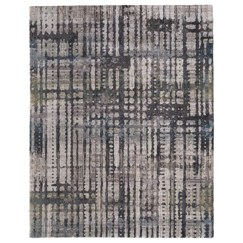 Feizy Rugs Skyview 7"10" x 10" Gray and Beige Area Rug, , large