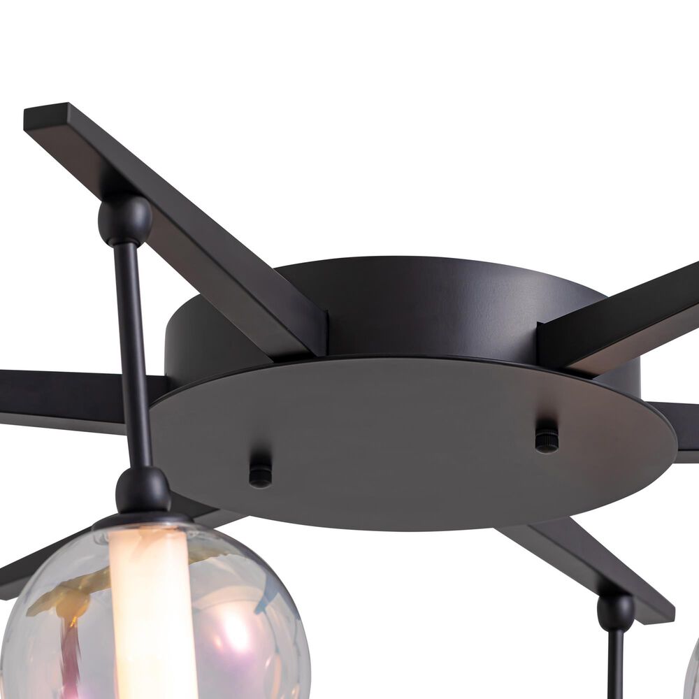 Golden Lighting Pearla 34" LED Pendant in Matte Black, , large