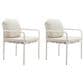 Zuo Modern Aite Patio Dining Chair in Beige (Set of 2), , large