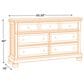 Ashley Flynnter 7 Drawer Dresser in Medium Brown, , large