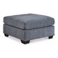 Ashley Marleton Oversized Accent Ottoman in Denim, , large