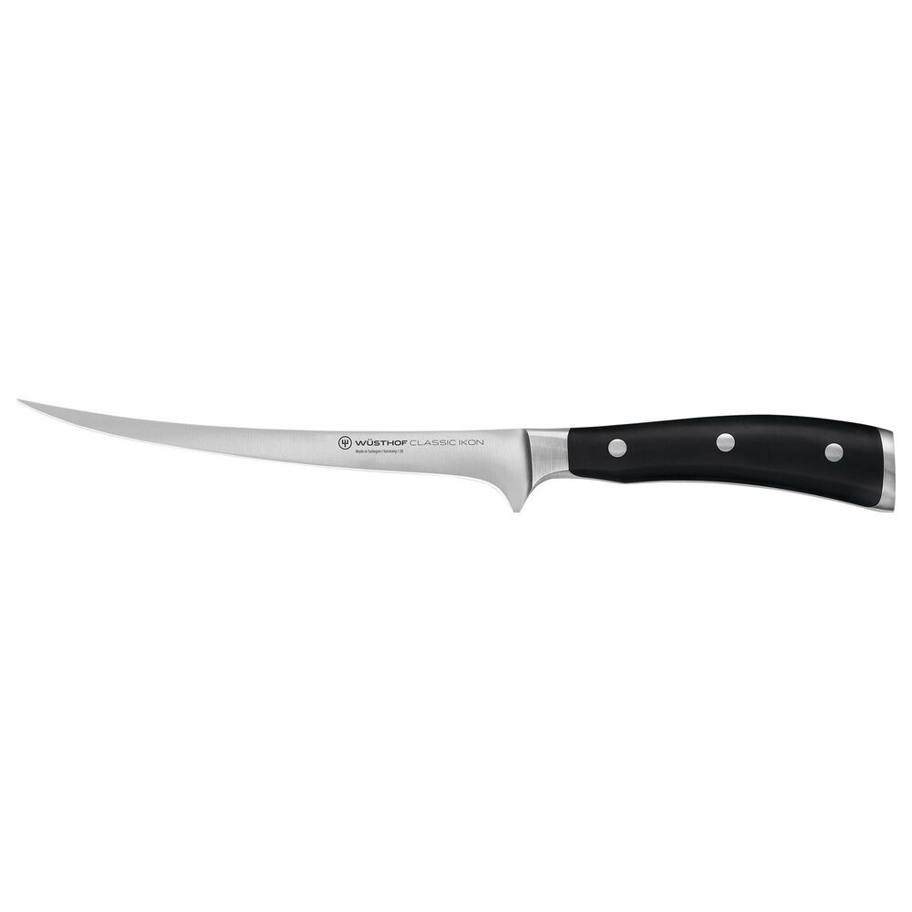 Wusthof 7" Fillet Knife in Black, , large