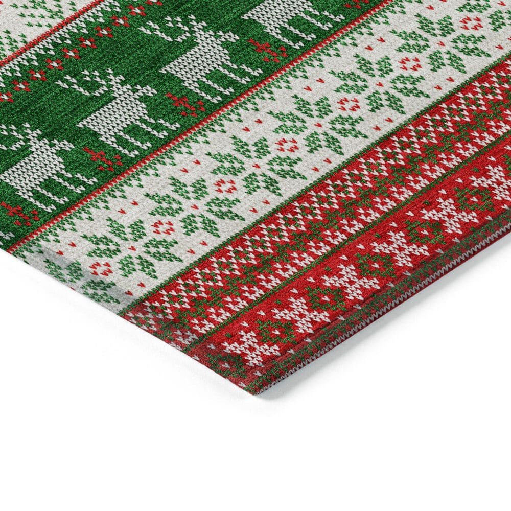 Dalyn Rug Company Wonderland WN26 1&#39;8&quot; x 2&#39;6&quot; Red Indoor/Outdoor Area Rug, , large