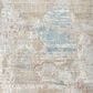 Surya Brunswick 12" x 15" Blue, Taupe, Cream, Seafoam, Olive and Tan Area Rug, , large