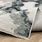 Oriental Weavers Echo ECH08 Blue and Ivory 9"10" x 12"10" Area Rug, , large