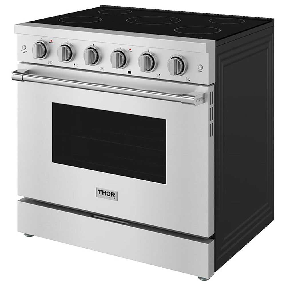 Thor Kitchen S Series 36" Professional Electric Range in Stainless Steel, , large