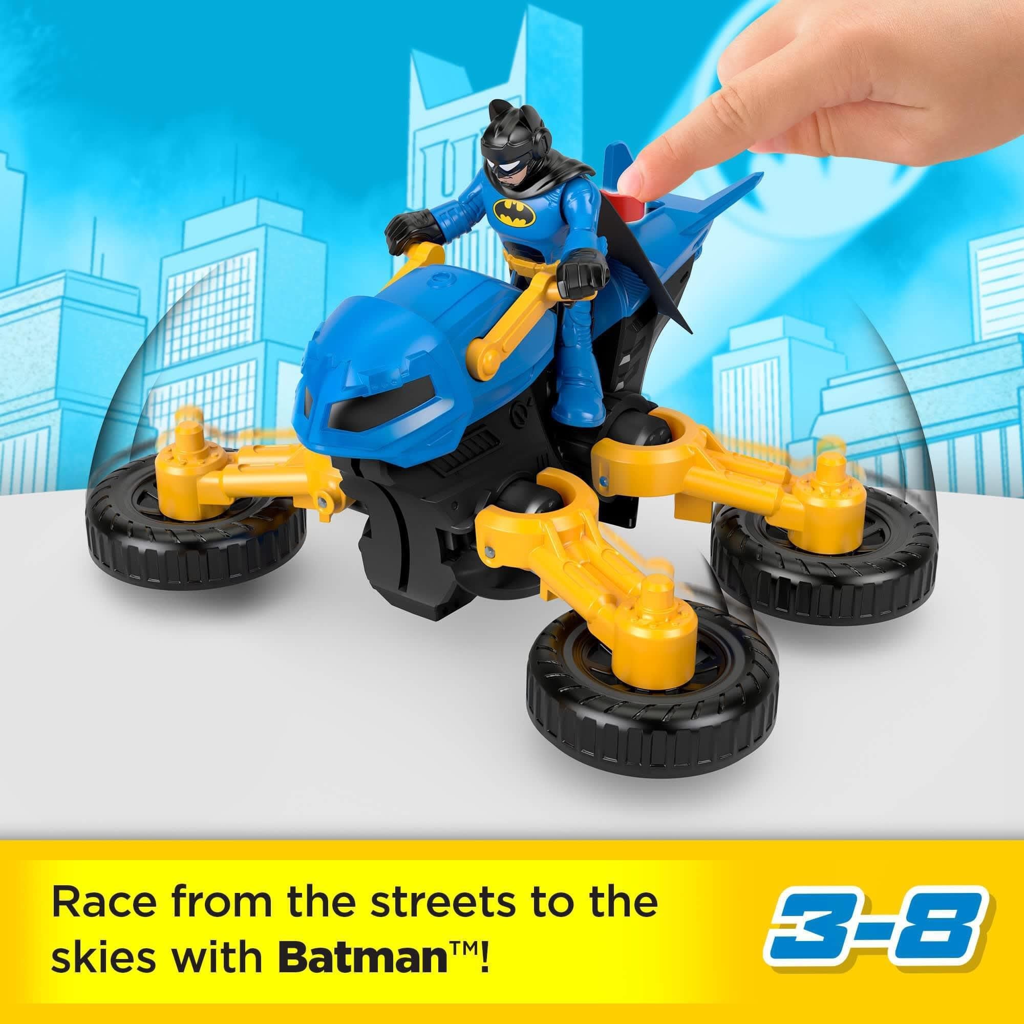 Fisher Price DC Superfriends Batman Bike NFM