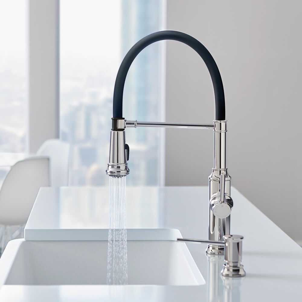 Blanco Empressa Semi-Pro Kitchen Faucet 1.5 GPM in Chrome, , large