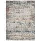 Nourison Rustic Textures Light Grey and Multicolor 7"10" x 10"6" Area Rug, , large