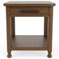Riverside Furniture Calhoun End Table in Whiskey Oak, , large