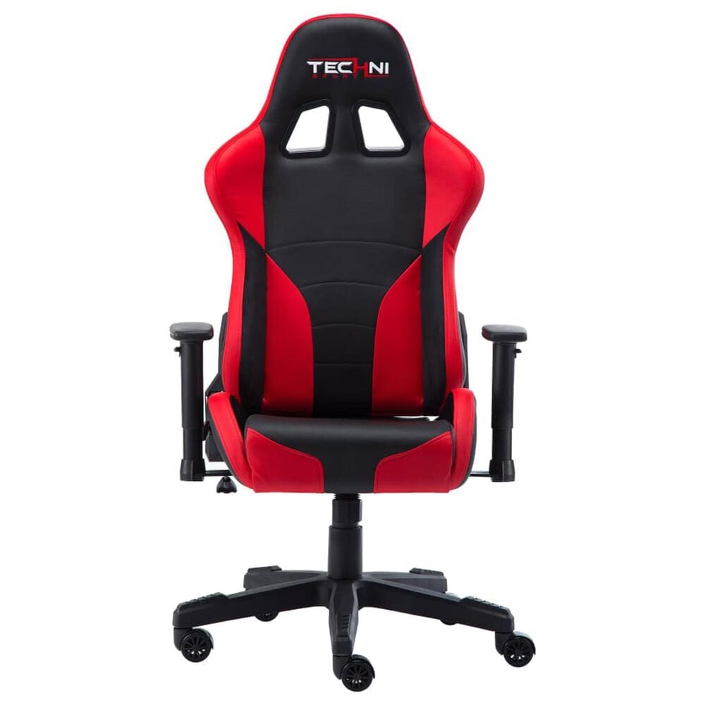 Techni Sport ProGamer2 Gaming Chair in Red and Black, , large