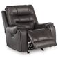 Ashley Femley Manual Rocker Recliner in Smoke, , large