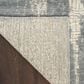 Nourison Harmony 9"9" x 13"9" Slate and Beige Area Rug, , large