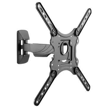 CorLiving 16" x 11" Full-Motion X-Frame TV Wall Mount in Black, , large