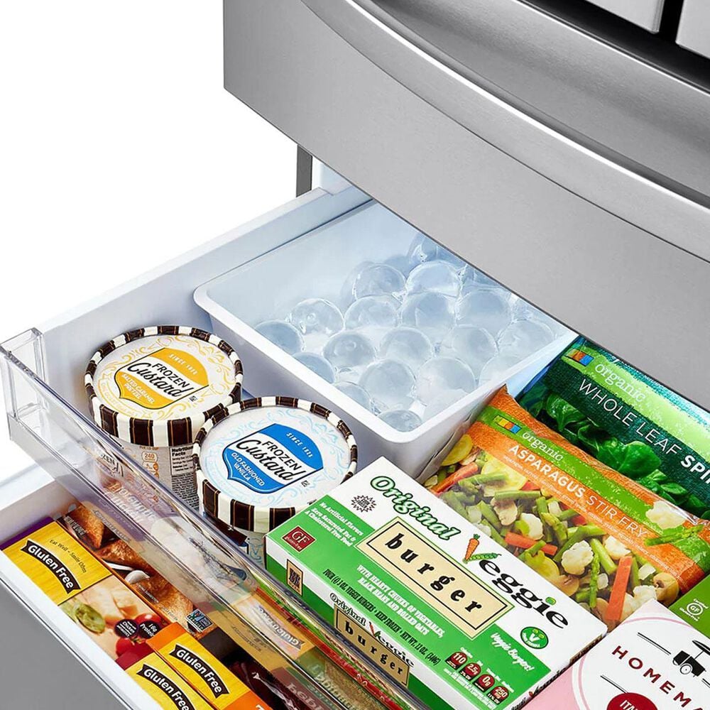 LG 30 Cu. Ft. Smart Wi-Fi Enabled Refrigerator with Craft Ice&amp;&#35;153 Maker in Stainless Steel, , large